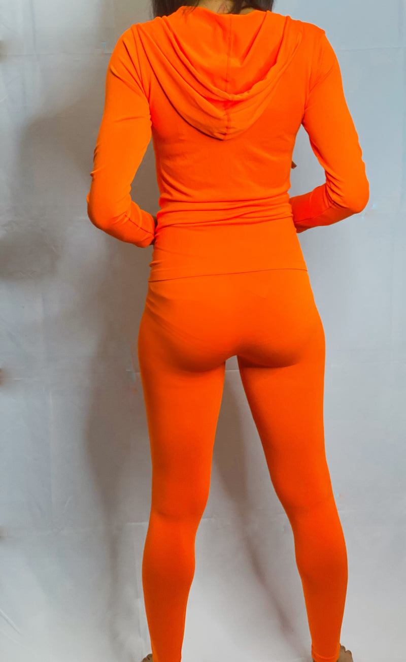 Keepin' it basic set (orange) - Love Jones Boutique